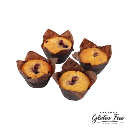 Blueberry Muffin Small (4 Pcs) – 65g – GF