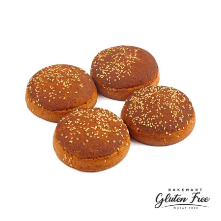 Vegan Burger Bun Large (4Pcs)- 83g – GF
