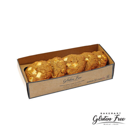 White Chocolate and Almond Cookie (5Pcs) – GF