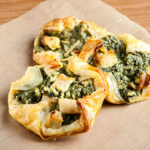 Spinach-chicken-puff-pastry