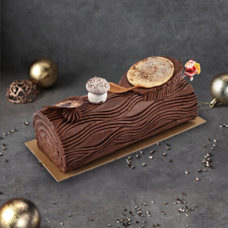 Traditional Chocolate Yule Log