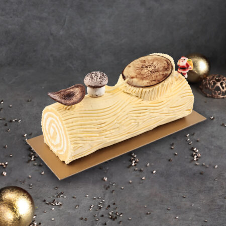 Traditional Vanilla Yule Log