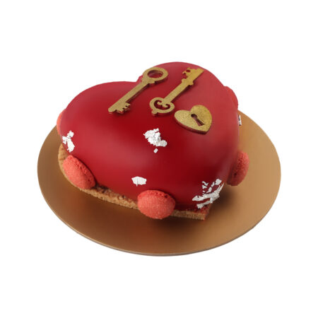 Heart and Key Cheesecake (4 portion)