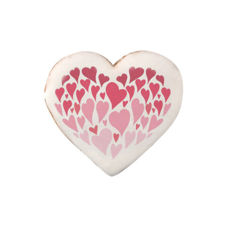 Hearts Print  Cookie  55 gms                                        (1x1 flow wrap)