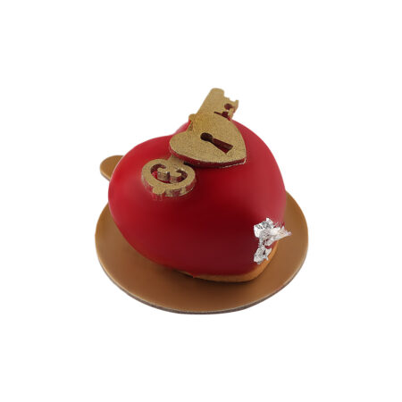 Heart and Key Cheesecake (mono size)