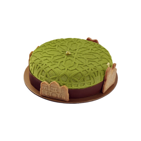 Pistachio Chocolate Mousse Cake