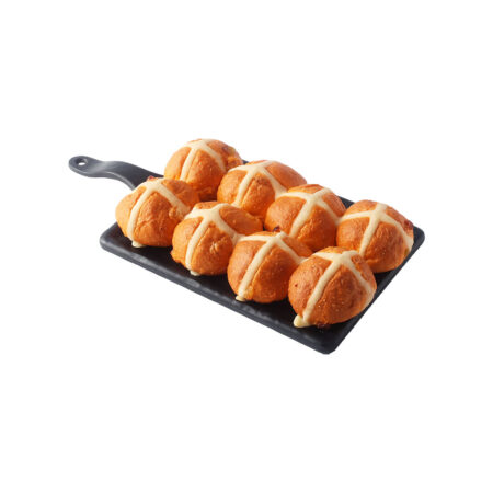 Hot Crossbun Sourdough Tropical Mango Passion Fruit