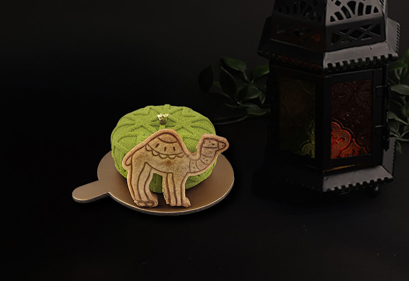 Pistachio Chocolate Mousse Cake Mono