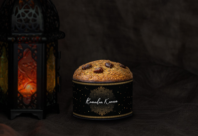 Dates and Cardamom Panettone