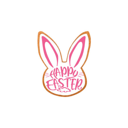 Bunny Easter Cookie (Printed)