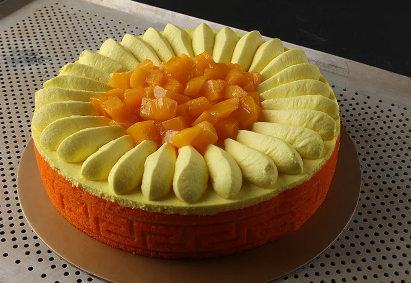 Mango Mousse Cake